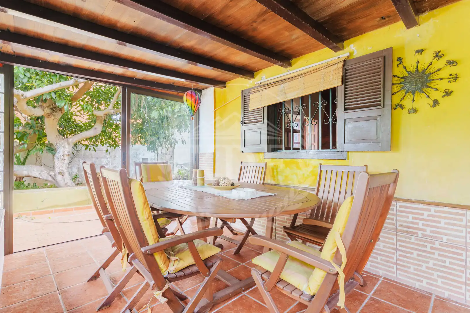 Terraza de Casa o chalet en venta en La Matanza de Acentejo con Jardín privado, Terraza y Piscina