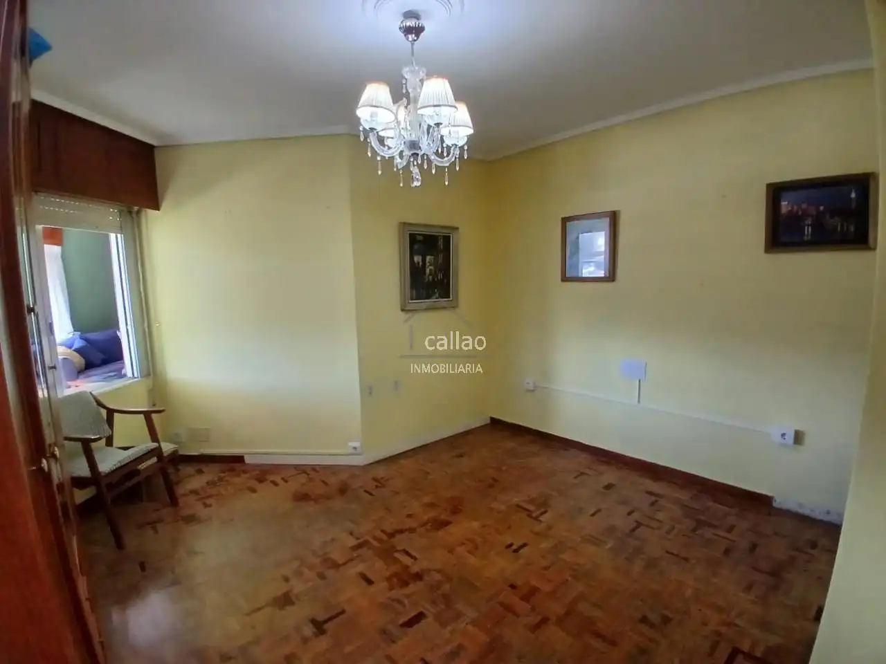 Living room of Flat for sale in Ferrol  with Furnished