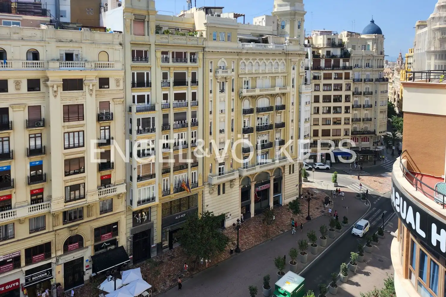 Vista exterior de Piso de alquiler en Valencia con Aire acondicionado, Calefacción y Amueblado