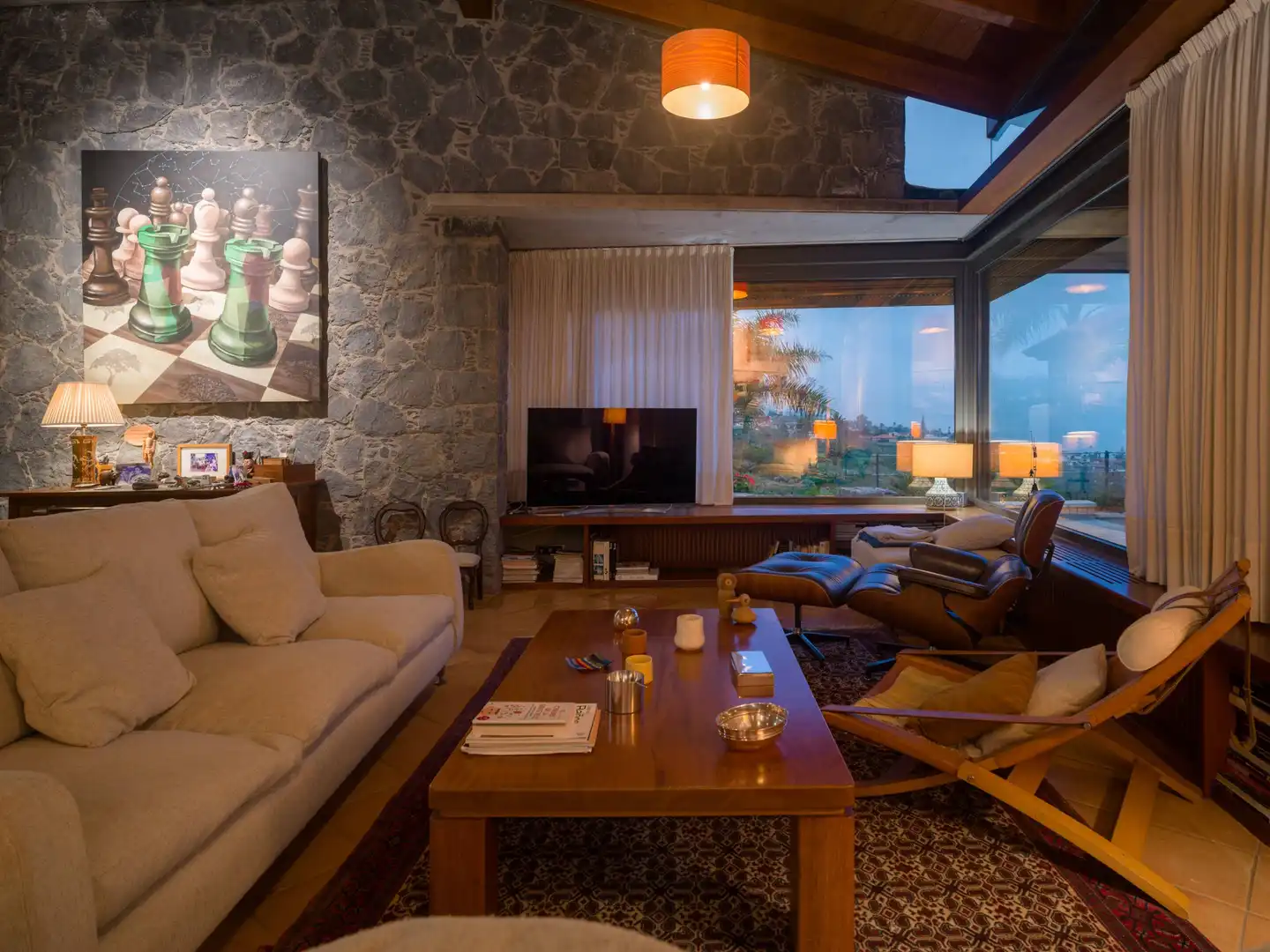 Sala de estar de Casa o chalet en venta en Tacoronte con Calefacción, Jardín privado y Terraza