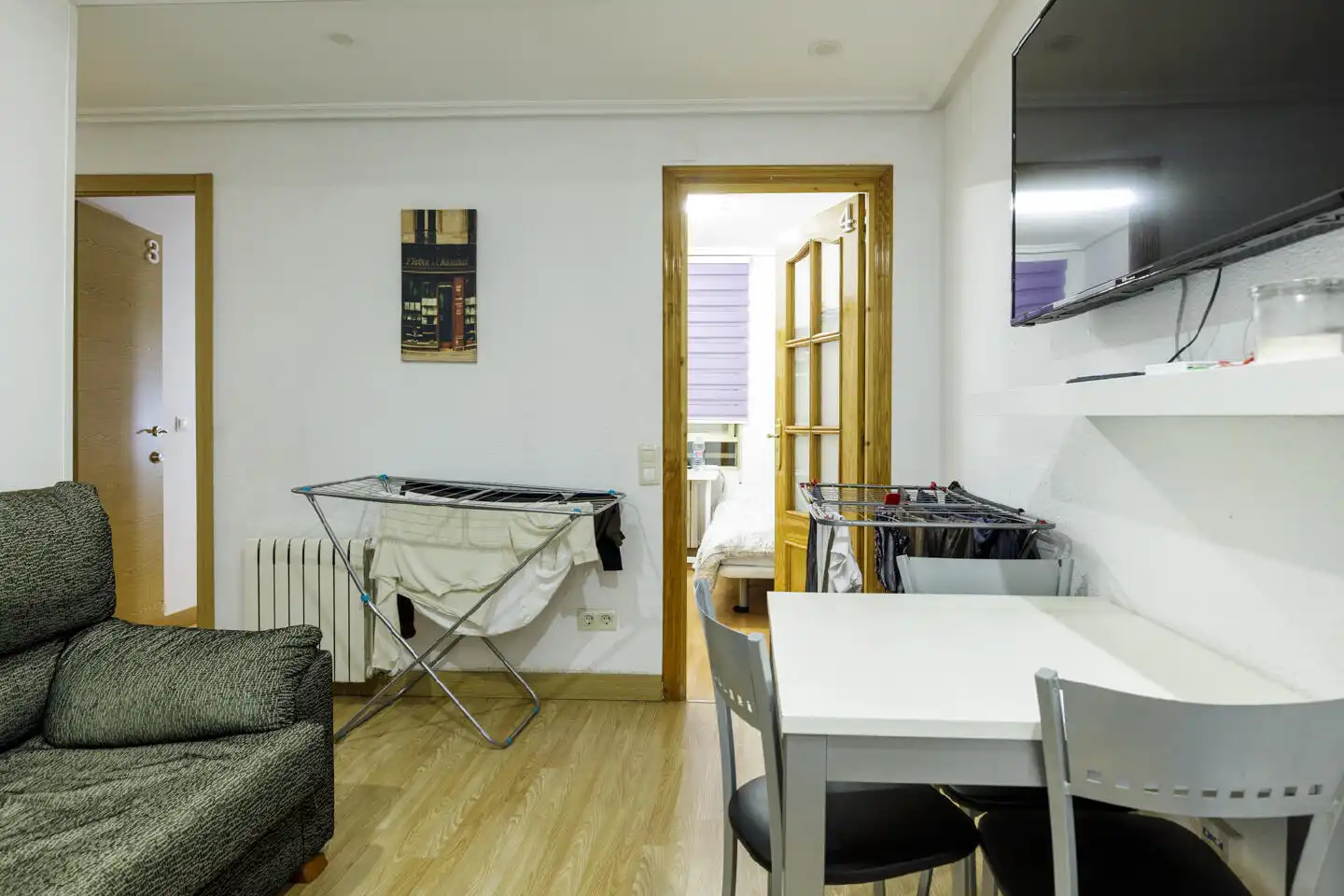 Sala de estar de Piso en venta en Zaragoza