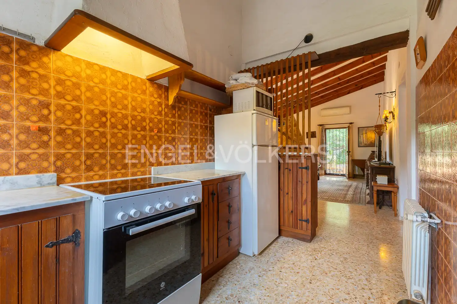 Cocina de Casa o chalet en venta en Pedreguer con Aire acondicionado, Calefacción y Jardín privado