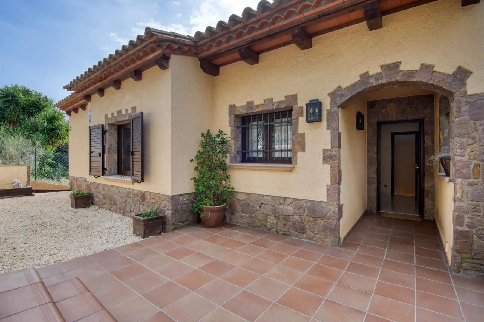 Vista exterior de Casa o xalet en venda en Calonge i Sant Antoni amb Calefacció, Terrassa i Piscina