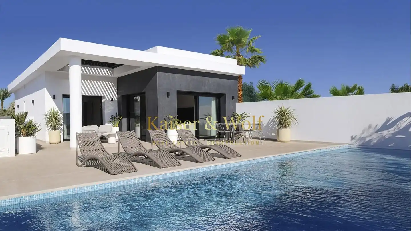 Vista exterior de Casa o chalet en venta en Rojales con Piscina