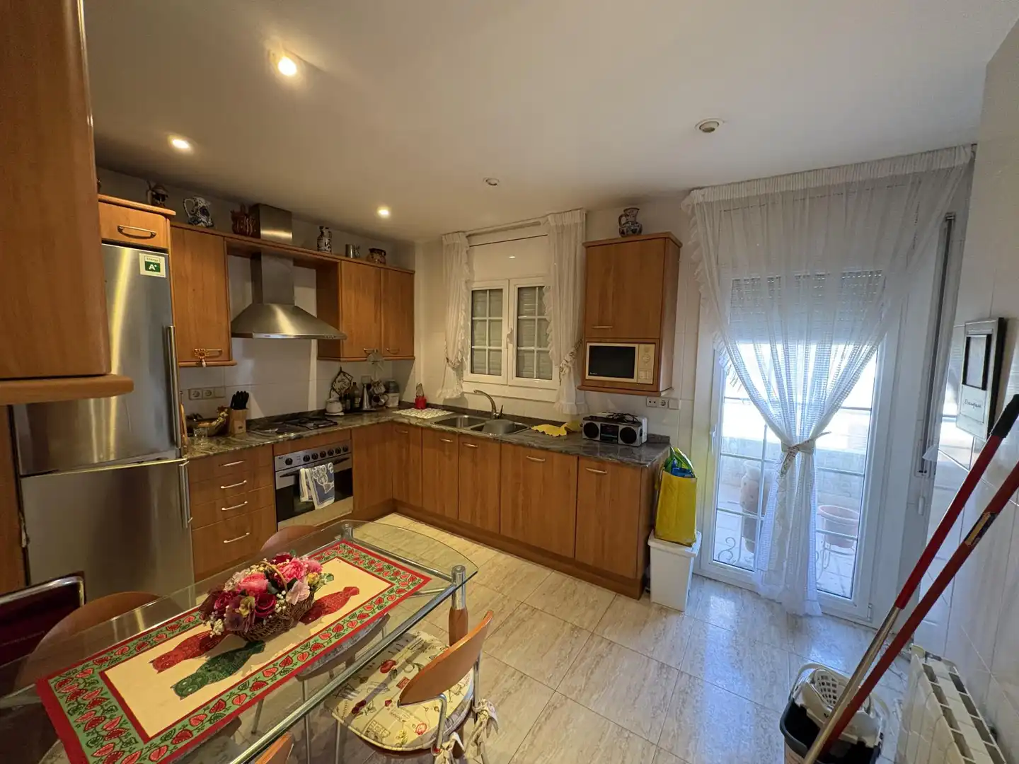 Kitchen of Houses for sale in Sant Cugat del Vallès  with Heating, Private garden and Terrace