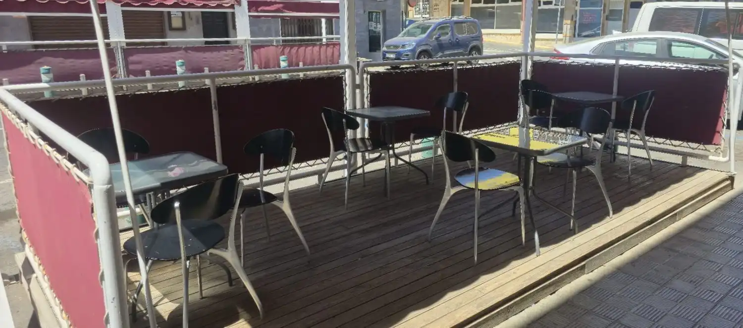Terrassa de Local de lloguer en Puerto del Rosario amb Aire condicionat