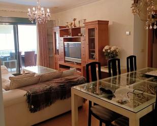 Living room of Flat for sale in Marbella  with Air Conditioner, Terrace and Furnished