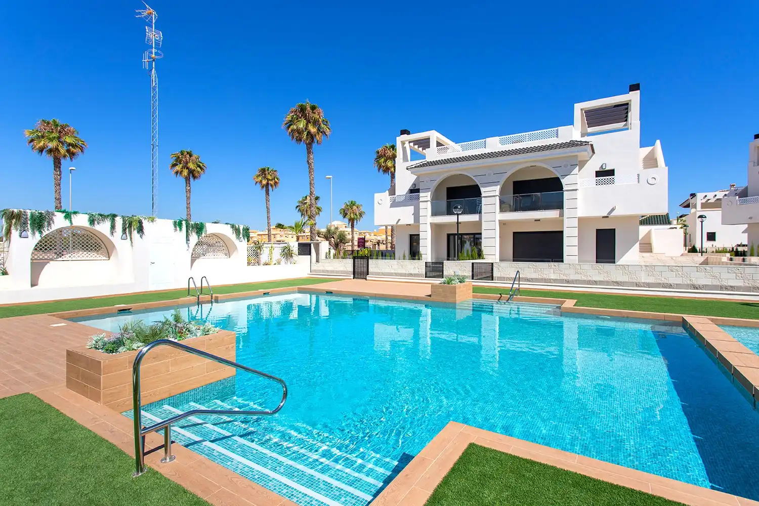Piscina de Planta baja en venta en Rojales con Aire acondicionado, Terraza y Piscina