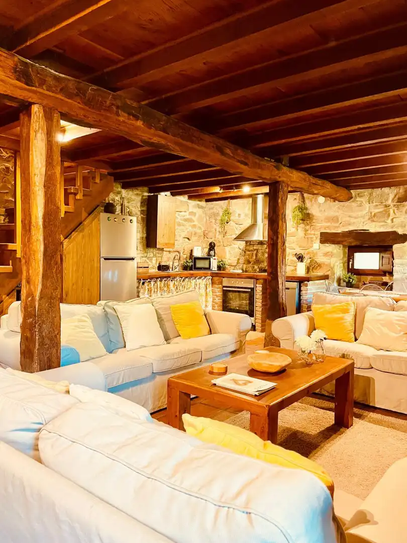 Living room of Flat for sale in San Roque de Riomiera, Cantabria
