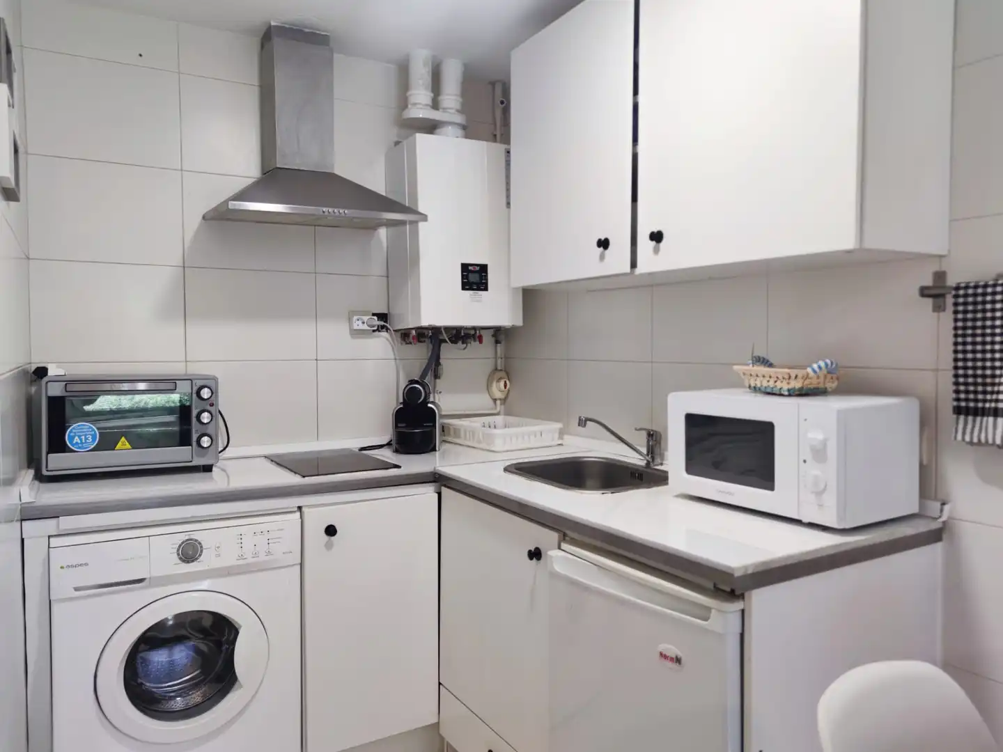 Cocina de Apartamento en venta en Ezcaray con Calefacción, Trastero y Amueblado