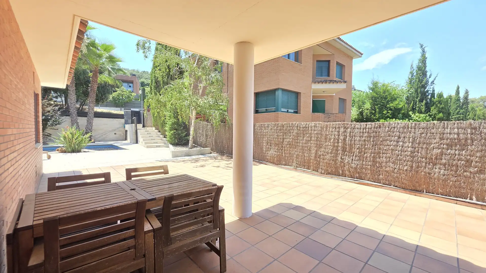 Terrassa de Casa o xalet de lloguer en Sant Cugat del Vallès amb Aire condicionat i Calefacció