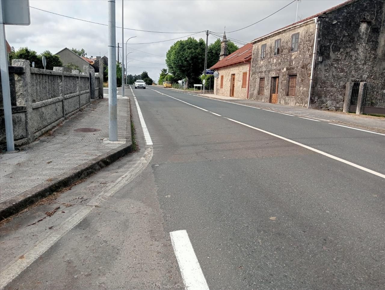 Vista exterior de Casa o xalet en venda en Cuntis
