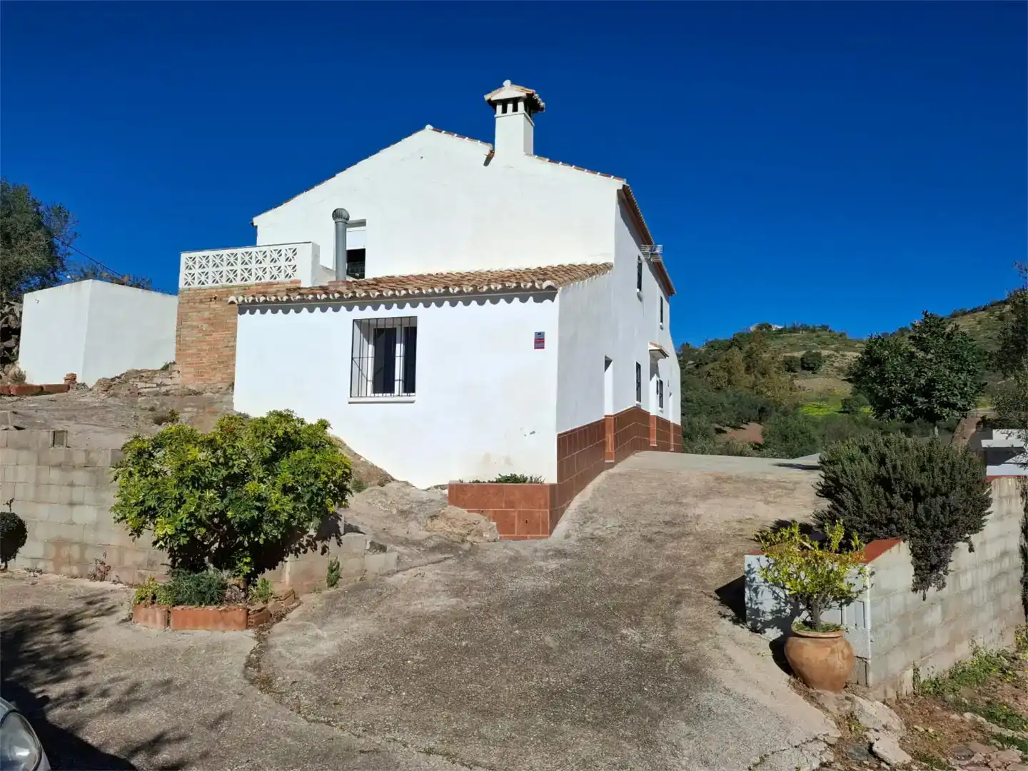 Vista exterior de Finca rústica en venda en Almogía