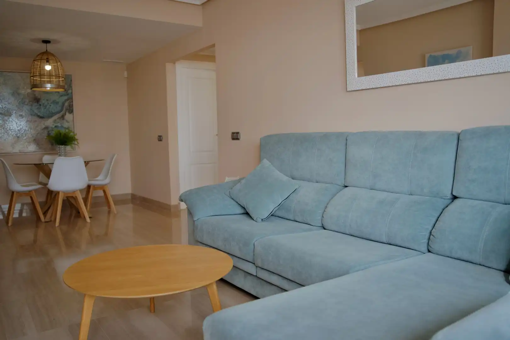 Sala d'estar de Apartament en venda en Águilas amb Aire condicionat, Calefacció i Terrassa