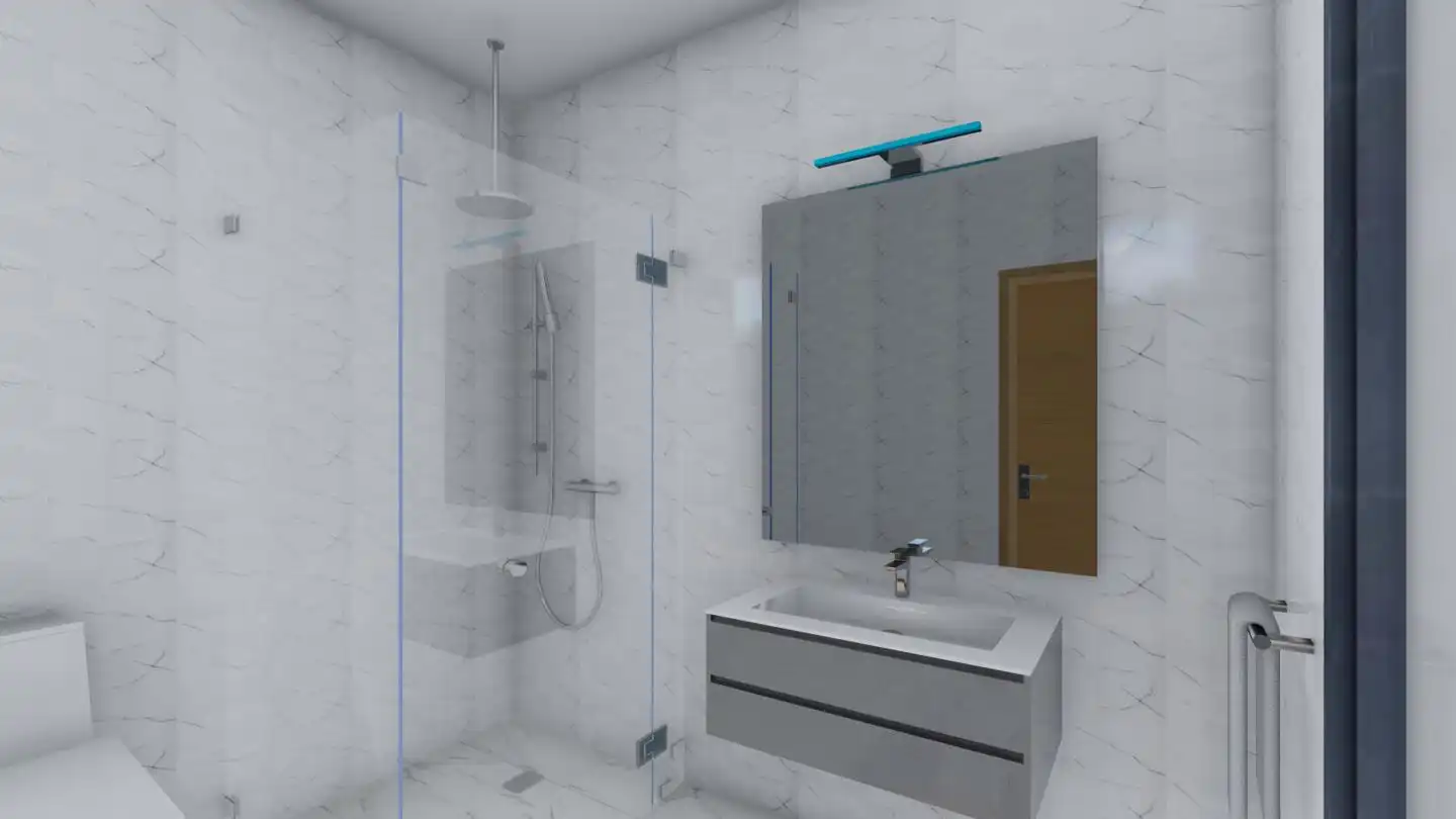 Baño de Casa o chalet en venta en L'Ametlla de Mar  con Jardín privado y Piscina