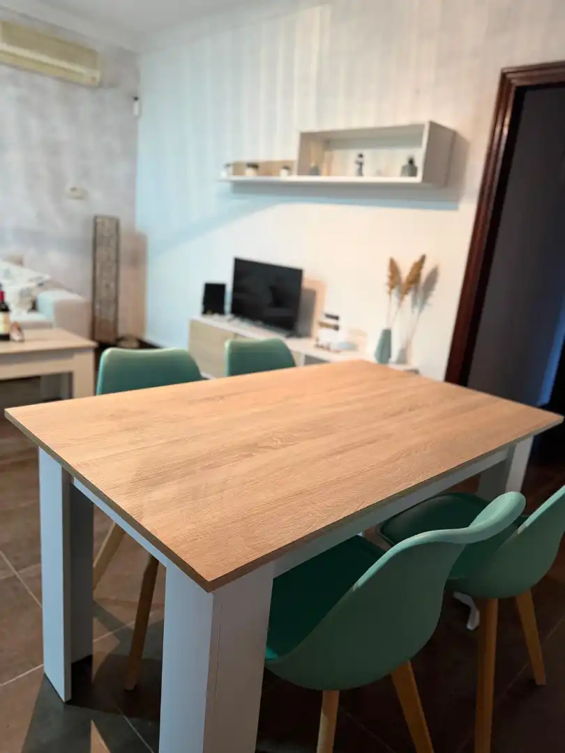 Comedor de Casa o chalet de alquiler en L'Ametlla de Mar  con Aire acondicionado, Calefacción y Jardín privado