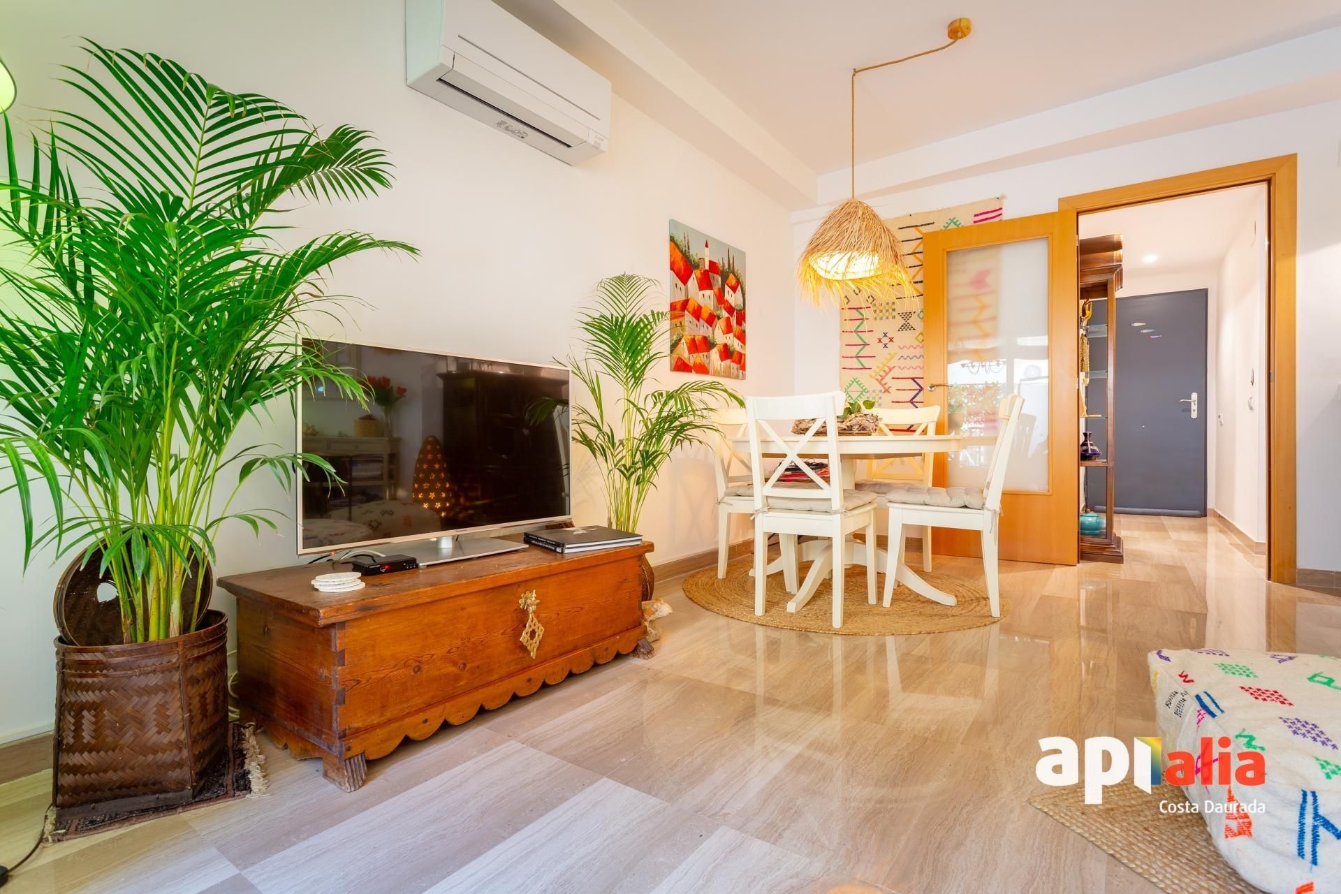 Living room of Flat for sale in  Tarragona Capital  with Heating, Terrace and Balcony