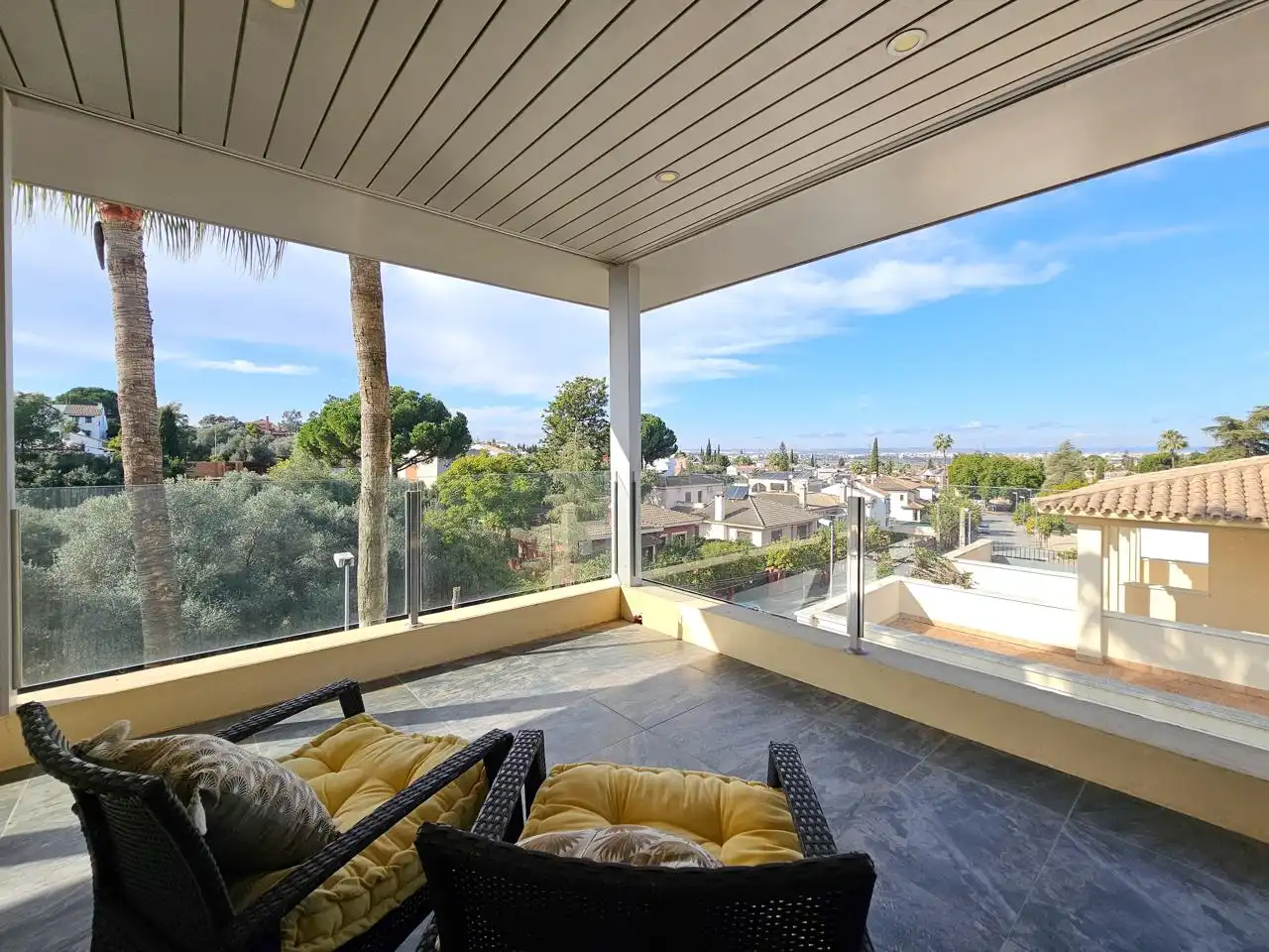 Terraza de Casa o chalet en venta en Montequinto con Aire acondicionado, Jardín privado y Terraza