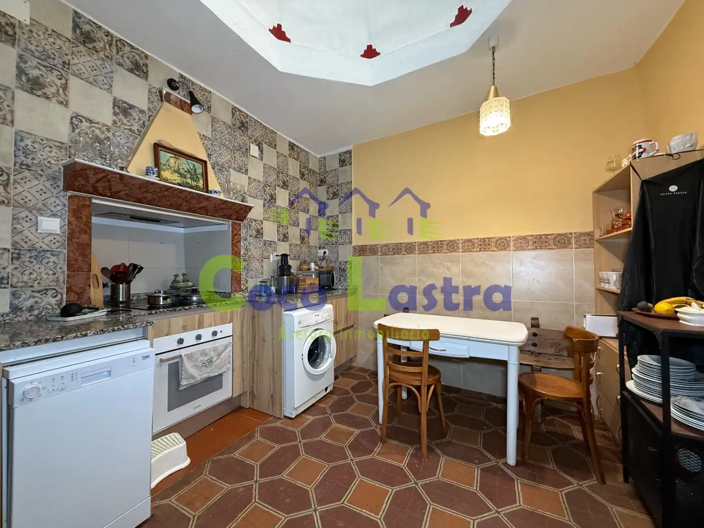 Cocina de Finca rústica en venta en Peñarandilla con Parquet, Terraza y Horno