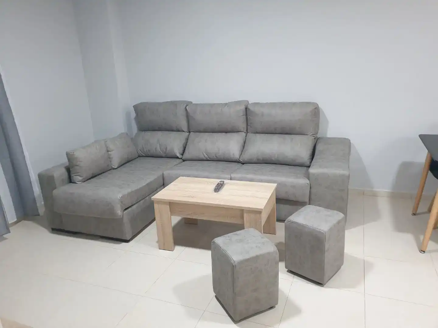 Sala de estar de Piso de alquiler en Almendralejo con Aire acondicionado, Amueblado y Balcón