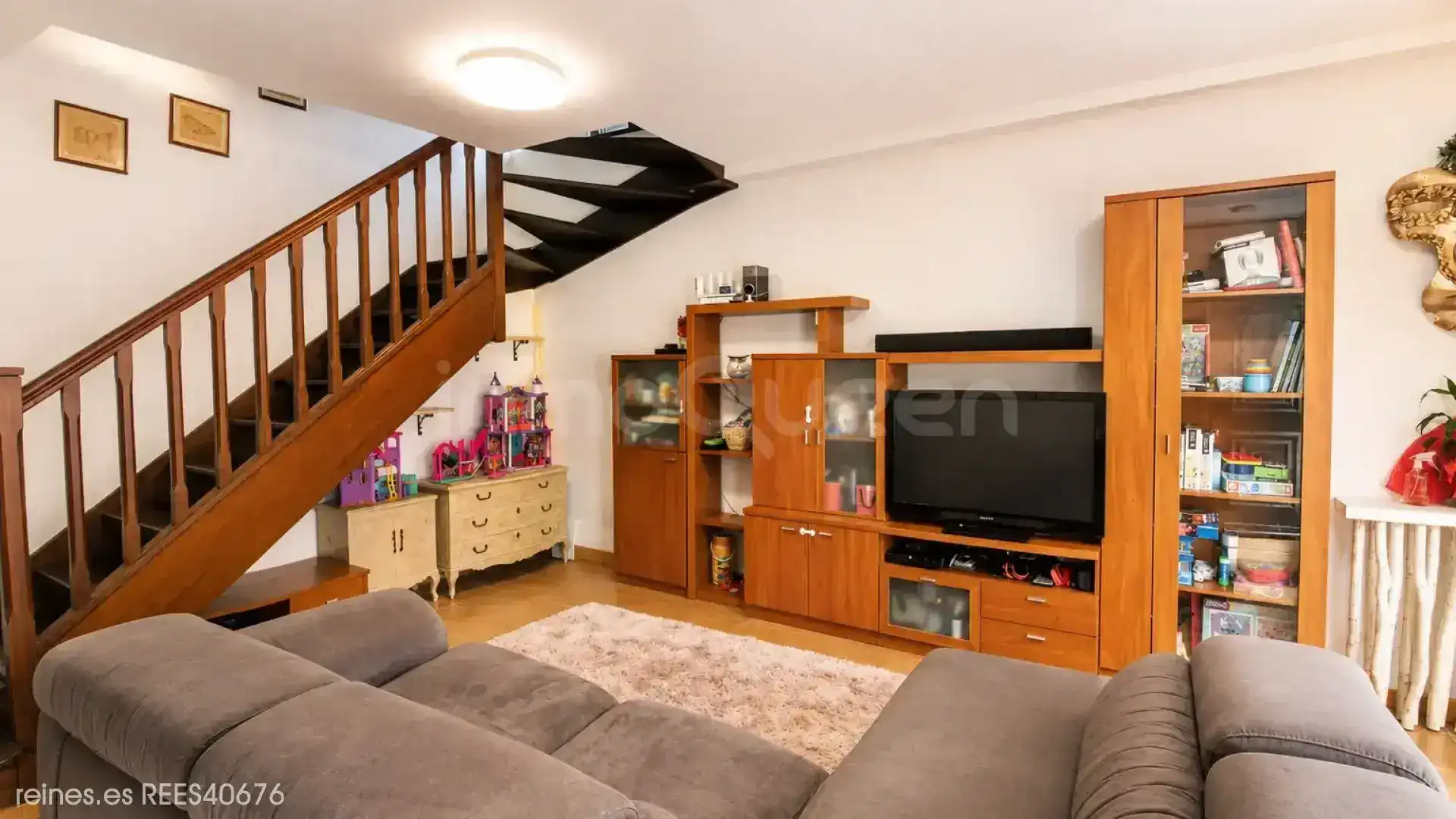 Sala de estar de Casa adosada en venta en Piélagos con Calefacción, Terraza y Amueblado