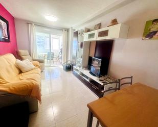 Sala d'estar de Apartament en venda en Villajoyosa / La Vila Joiosa amb Aire condicionat, Jardí privat i Terrassa