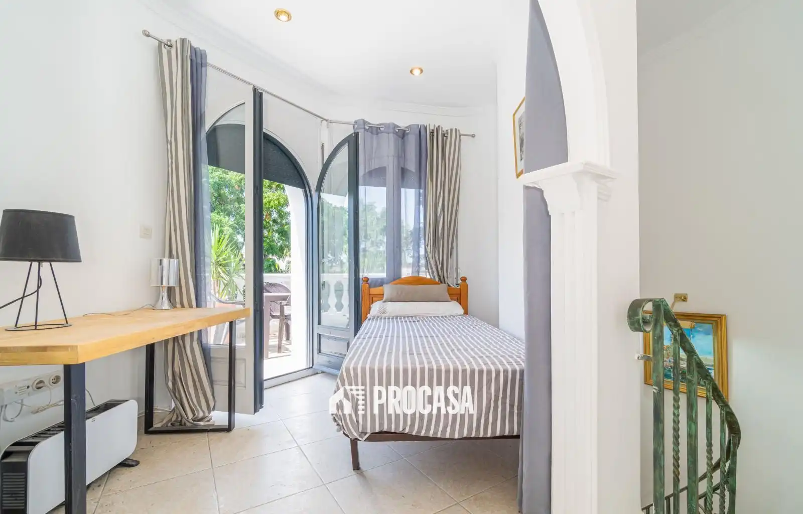 Schlafzimmer von Haus oder Chalet zum Verkauf in Empuriabrava mit Klimaanlage, Heizung und Abstellraum