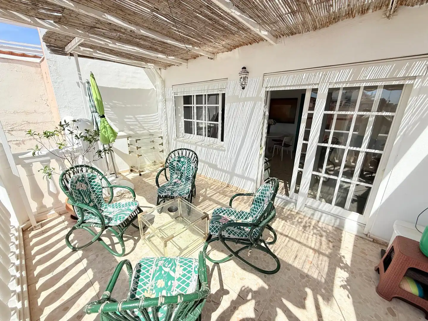 Terraza de Ático de alquiler en Rincón de la Victoria con Aire acondicionado, Terraza y Amueblado