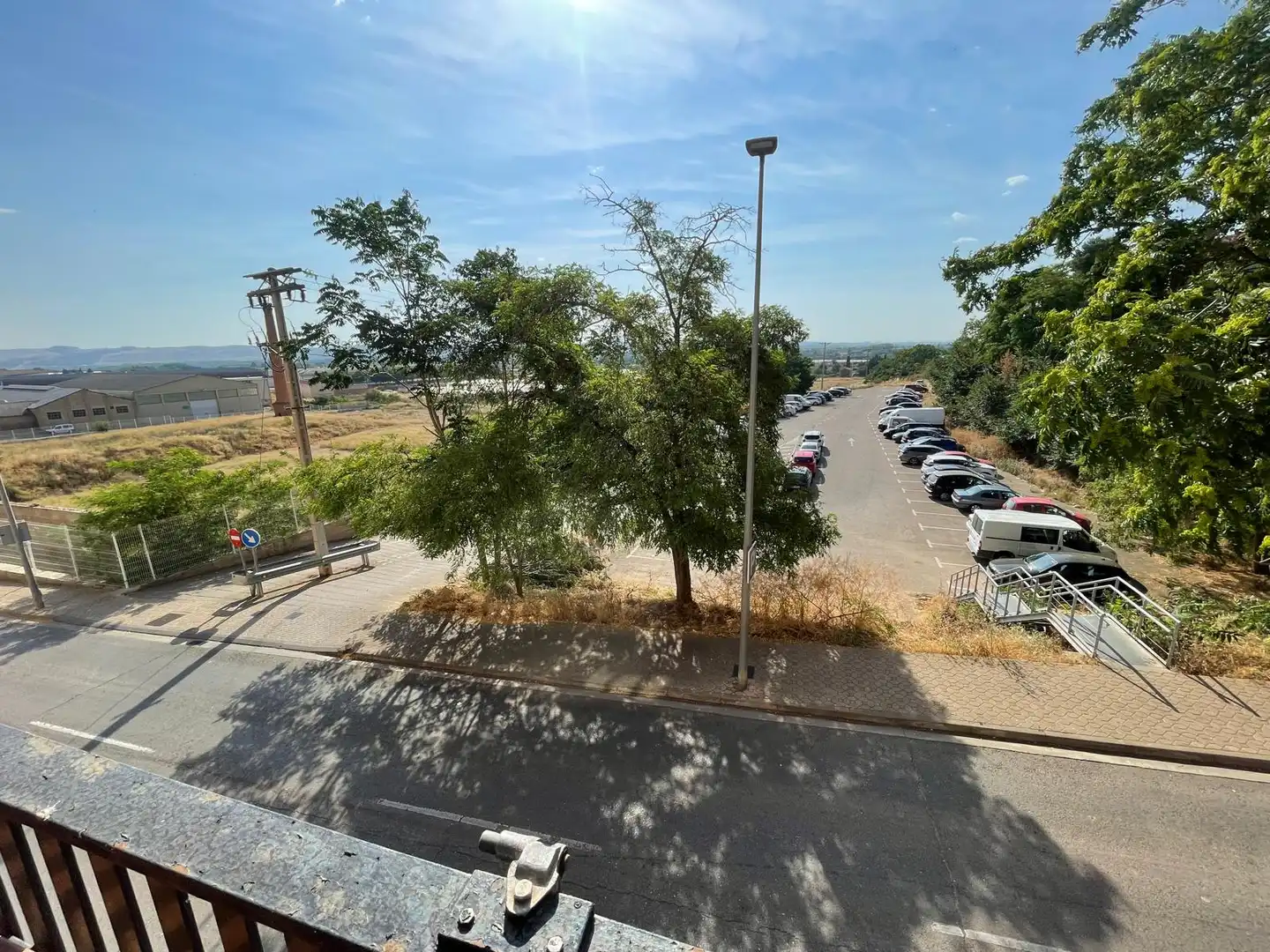 Parking of Flat for sale in Calahorra  with Air Conditioner, Heating and Furnished