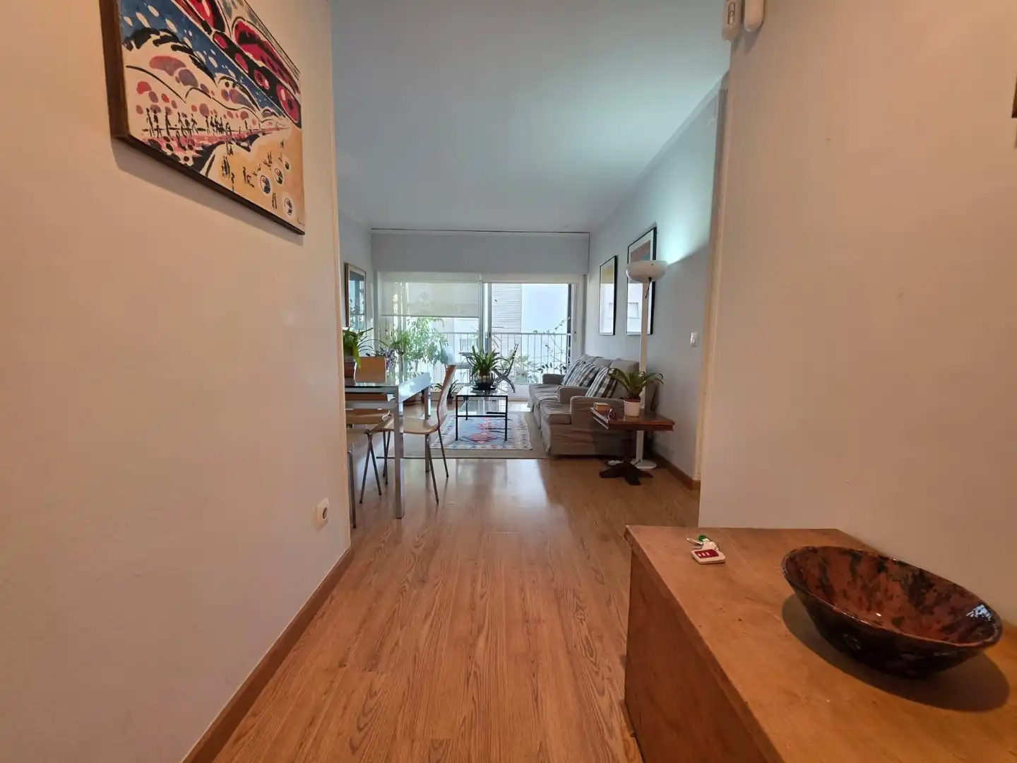 Sala d'estar de Apartament en venda en Sitges amb Calefacció, Jardí privat i Terrassa
