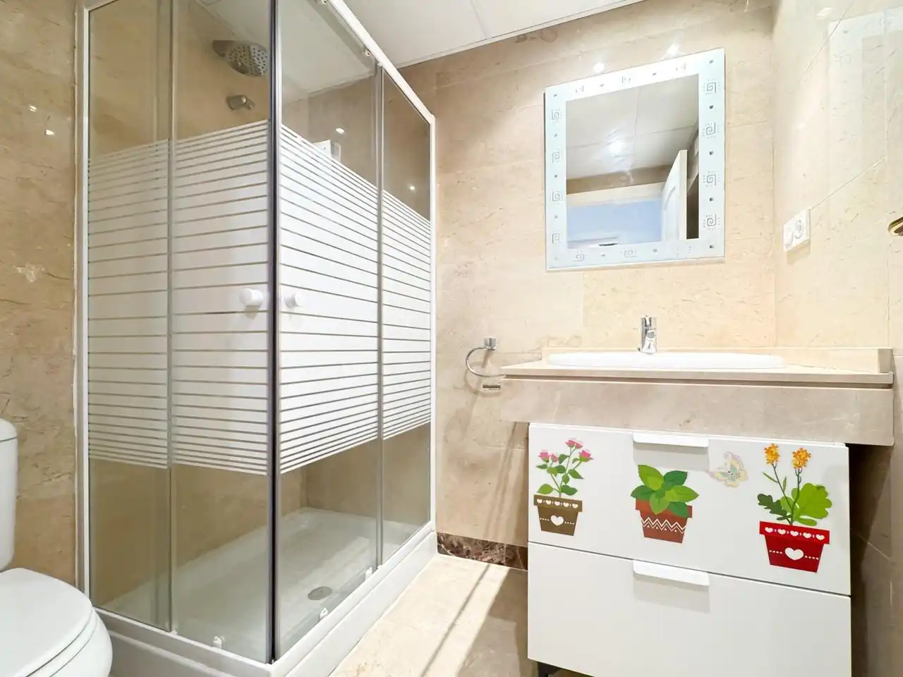 Baño de Apartamento en venta en Manilva con Aire acondicionado, Calefacción y Terraza