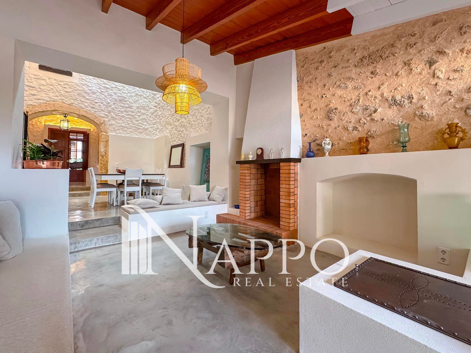 Living room of House or chalet to rent in Sencelles  with Air Conditioner, Heating and Terrace