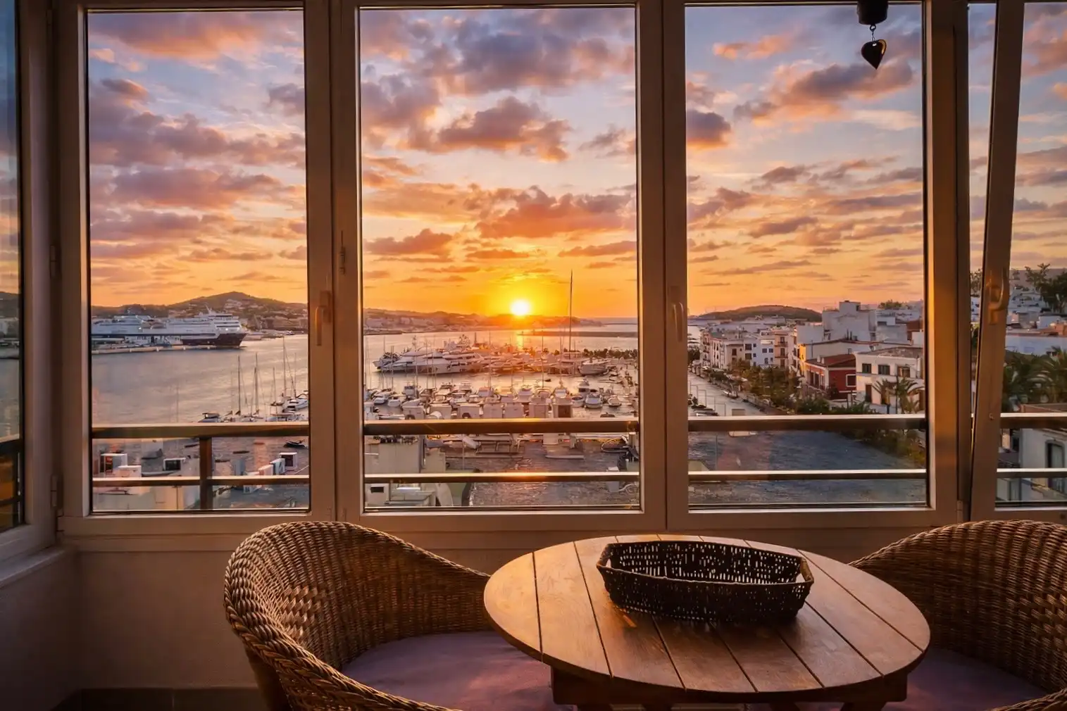 Habitación de Ático de alquiler en Eivissa con Aire acondicionado, Terraza y Amueblado