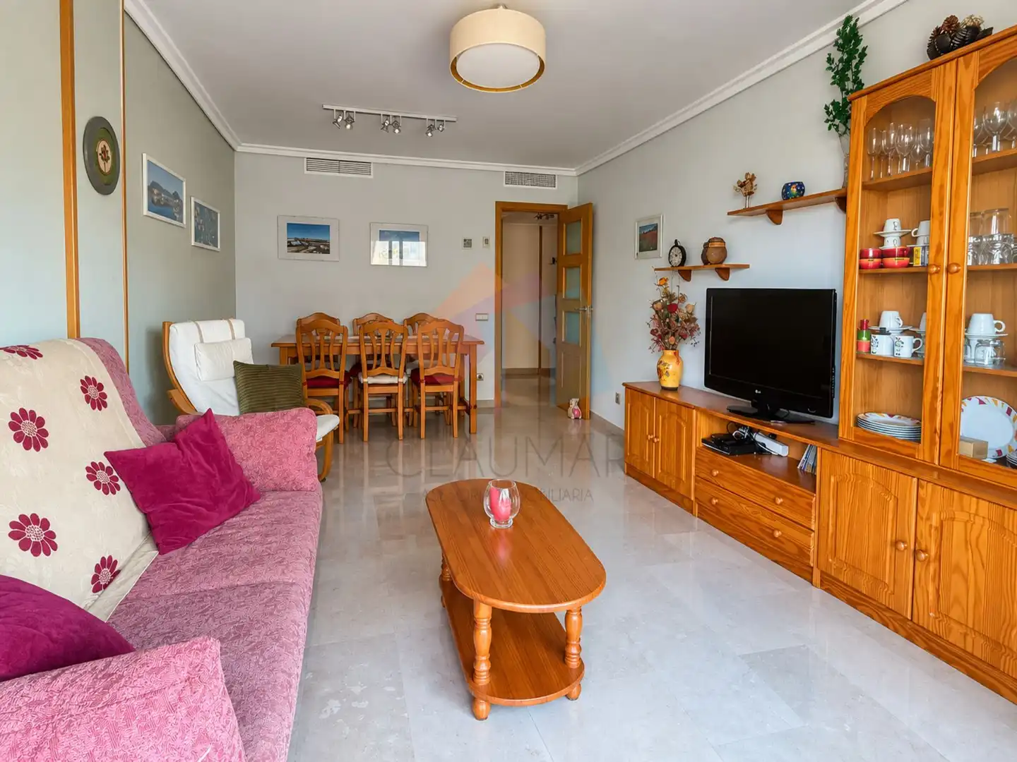 Sala d'estar de Pis en venda en Dénia amb Aire condicionat, Calefacció i Terrassa