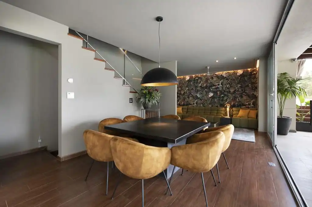 Dining room of Houses for sale in Sant Pere de Ribes  with Air Conditioner, Heating and Private garden