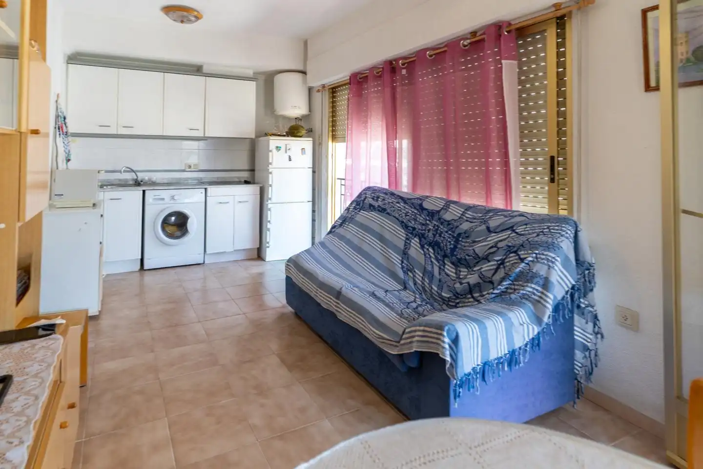 Bedroom of Flat for sale in Santa Pola  with Air Conditioner, Terrace and Swimming Pool