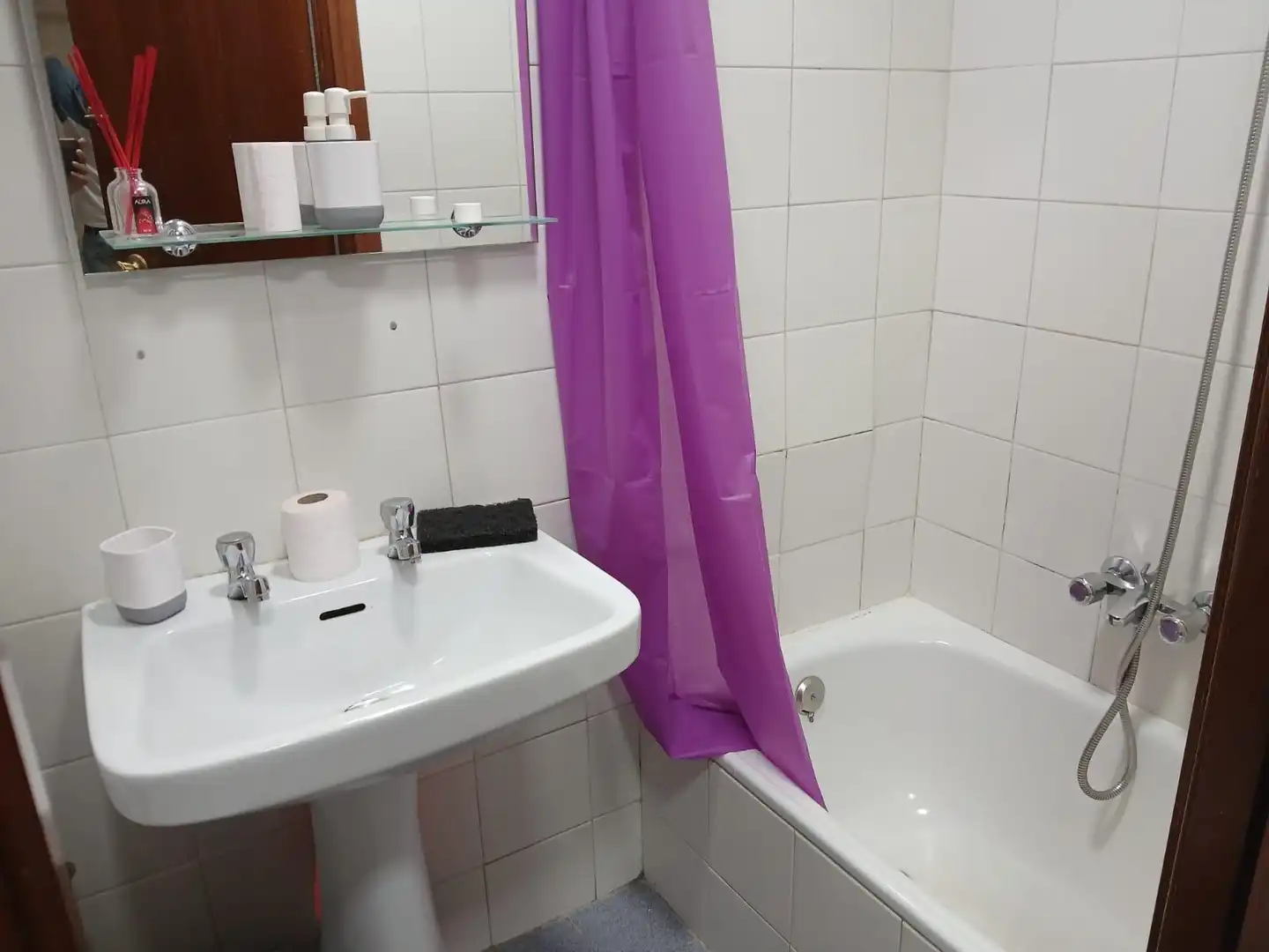 Bany de Pis de lloguer en Cáceres amb Calefacció i Moblat