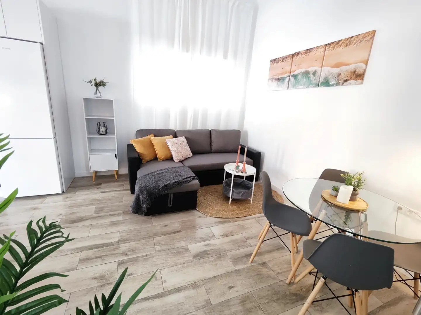 Wohnzimmer von Geschaftsraum zum Verkauf in Málaga mit Klimaanlage, Heizung und Möbliert