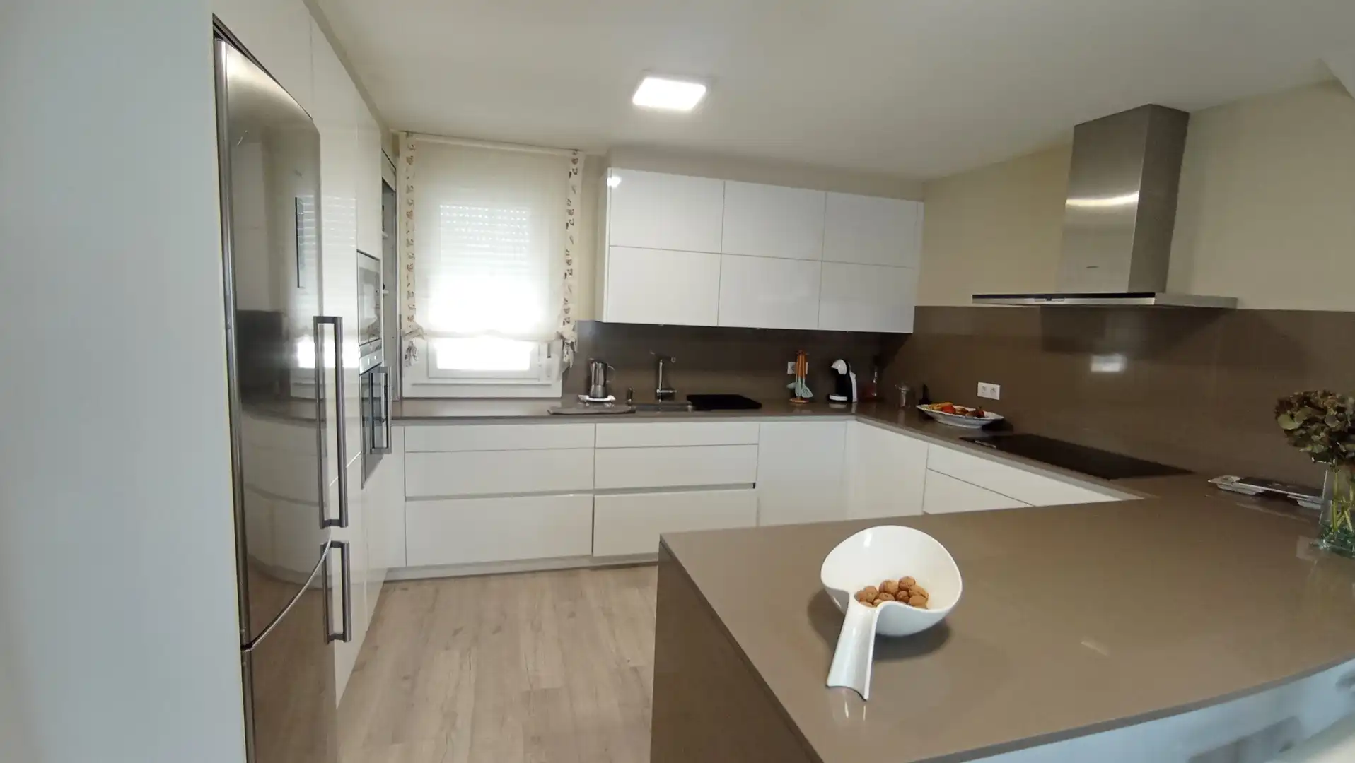Cocina de Casa o chalet en venta en Ponte Caldelas con Calefacción, Jardín privado y Parquet