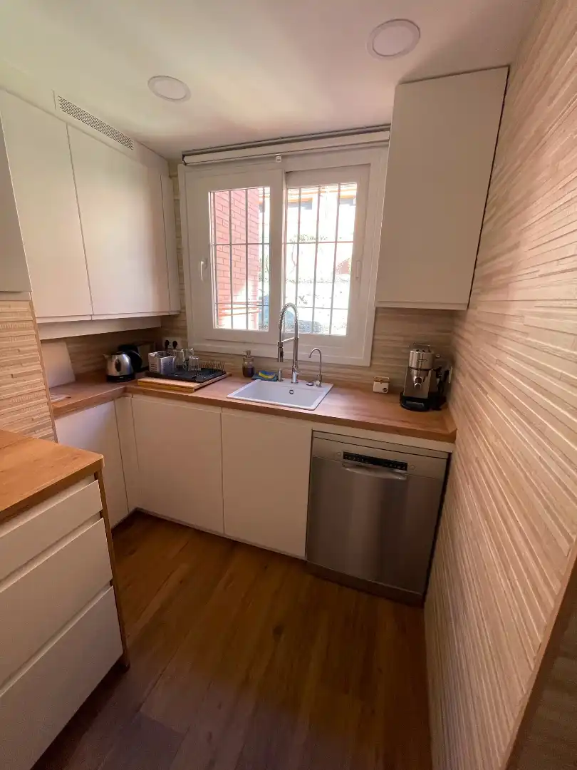 Küche von Wohnung zum Verkauf in Rincón de la Victoria mit Klimaanlage, Heizung und Terrasse