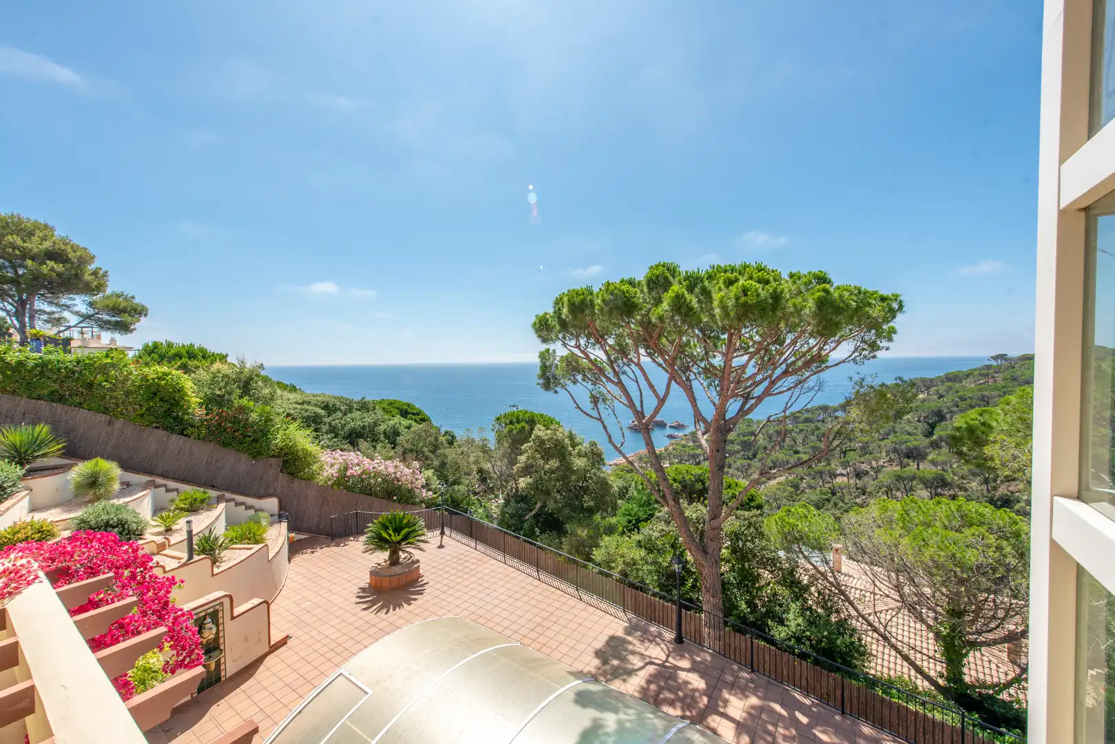 Terrassa de Casa o xalet en venda en Sant Feliu de Guíxols amb Aire condicionat, Calefacció i Jardí privat