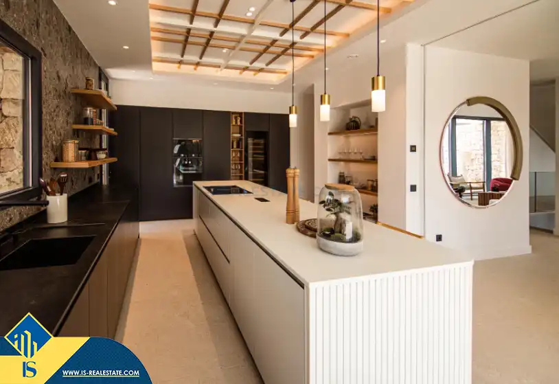 Cocina de Casa o chalet en venta en Santa Eulària des Riu con Terraza y Piscina