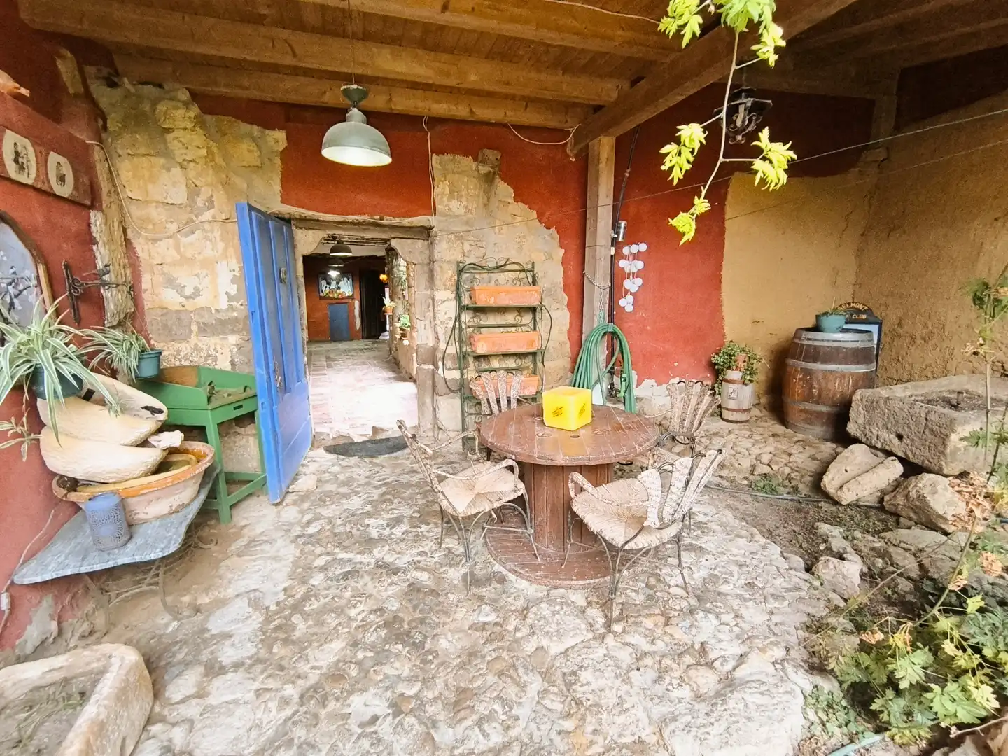 Terraza de Finca rústica en venta en Amusco, Palencia