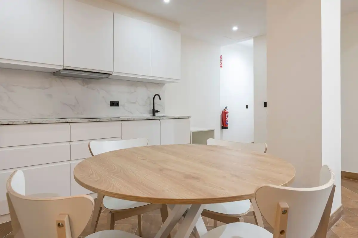 Küche von Loft zum Verkauf in Madrid mit Klimaanlage, Heizung und Möbliert