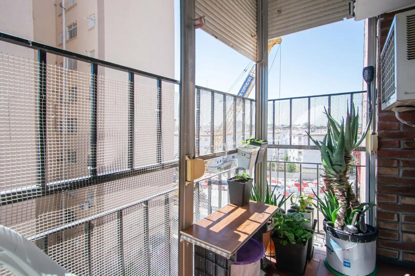 Balcony of Flat for sale in Sevilla