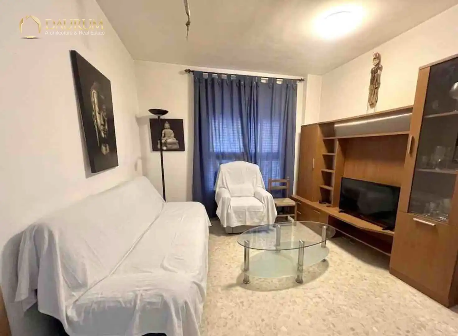 Sala de estar de Piso en venta en Alberic con Amueblado y Alarma