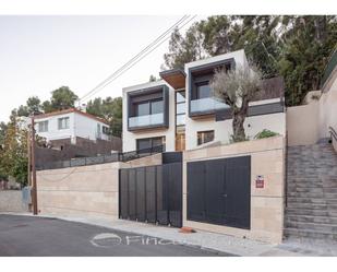 Exterior view of House or chalet for sale in Castelldefels  with Air Conditioner, Heating and Private garden