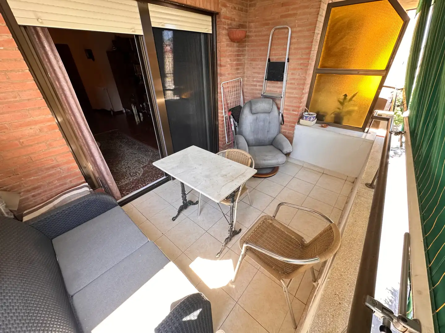 Terrasse von Wohnung zum Verkauf in Cuenca mit Heizung, Parkett und Terrasse