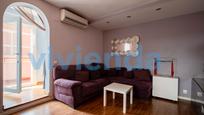 Living room of Attic for sale in  Madrid Capital  with Heating, Terrace and Furnished