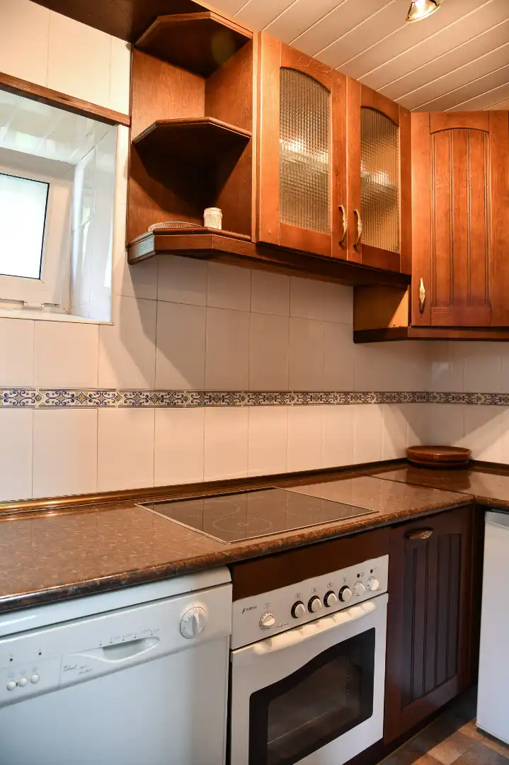 Cocina de Casa o chalet en venta en Asparrena con Calefacción, Jardín privado y Terraza
